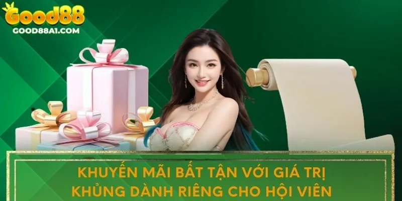 Khuyến mãi bất tận với giá trị khủng dành riêng cho hội viên